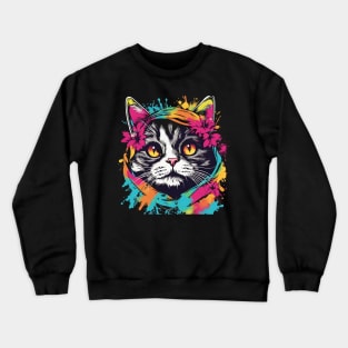 Cat-mom Crewneck Sweatshirt